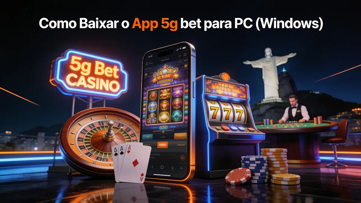 Como Baixar o App 5g bet para PC (Windows) para jogadores no Brasil